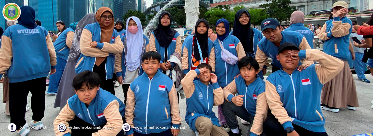 9 Siswa SD Muhammadiyah Sokonandi Ikuti Student Exchange ke Singapore dan Malaysia