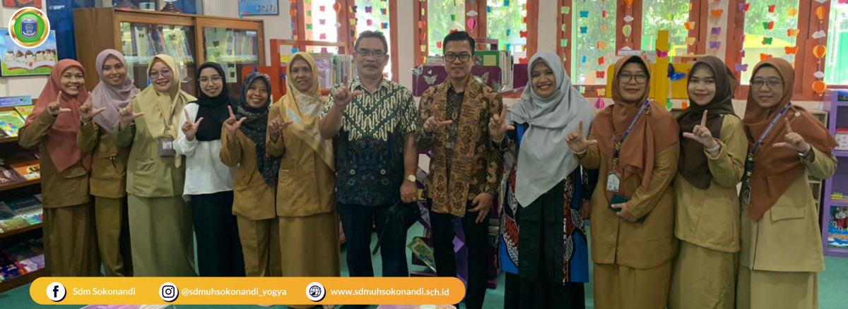 SD Muhammadiyah Sokonandi Laksanakan Akreditasi Perpustakaan Darul Hikmah